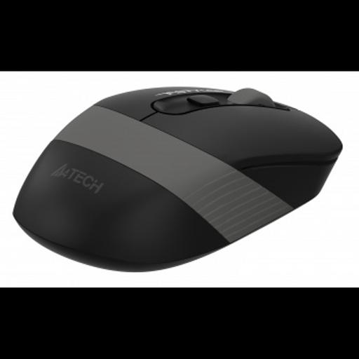 Мышь A4Tech Fstyler FG10S черный/серый оптическая (2000dpi) silent беспроводная USB для ноутбука (4b фото 4