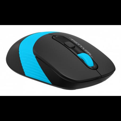 Мышь A4Tech Fstyler FG10S черный/синий оптическая (2000dpi) silent беспроводная USB для ноутбука (4b фото 3