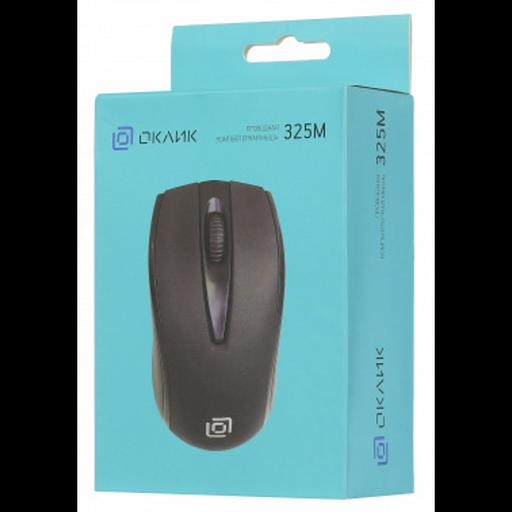 Oklick 325M черный оптическая (1000dpi) USB (2but) [1091340] фото 7