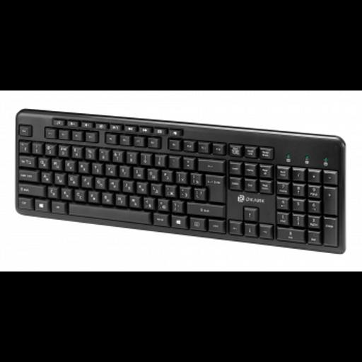 Комплект (клавиатура+мышь) Oklick 225M, USB, беспроводной, черный [1454537] фото 2