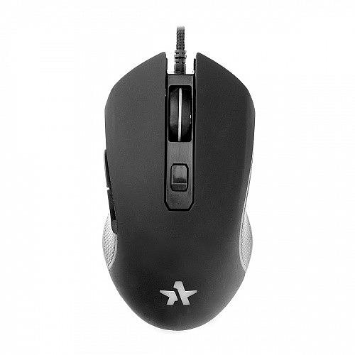 Гарнизон Мышь игровая GM-780G, "Алголь", оптическая USB, RGB-подсветка, прорезиненное покрытие, черный, 2400 DPI, кабель 1.5 м фото 1