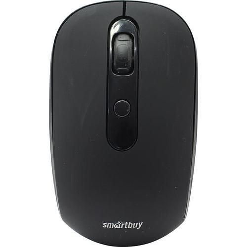 Мышь беспроводная беззвучная Smartbuy ONE 262AG черная /40 [SBM-262AG-K] фото 1