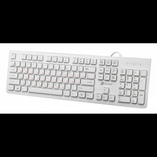 Клавиатура Oklick 505M белый USB slim {1196547} фото 2