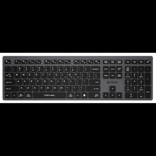 Клавиатура A4Tech Fstyler FBX50C серый USB беспроводная BT/Radio slim Multimedia (FBX50C GREY) фото 1