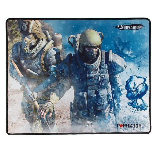 Коврик для мыши Гарнизон GMP-200, игровой, дизайн- игра Survarium, ткань/резина, размеры 437 x 350 x фото 1