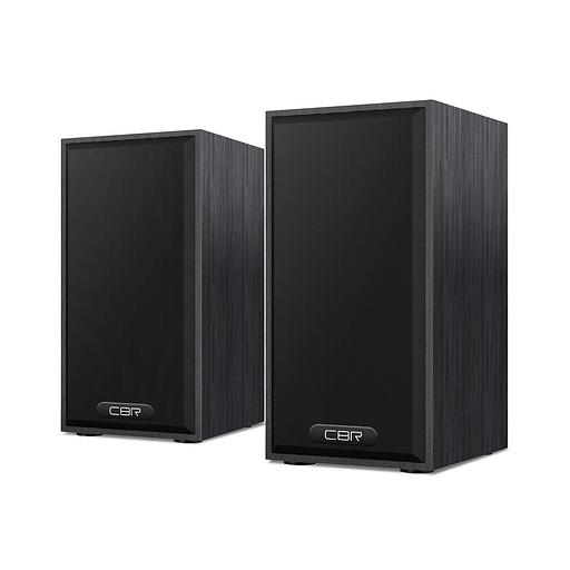 CBR CMS 635 Black, Акустическая система 2.0, питание USB, 2х3 Вт (6 Вт RMS), материал корпуса MDF, 3.5 мм линейный стереовход, регул. громк., длина кабеля 1 м, цвет чёрный фото 1