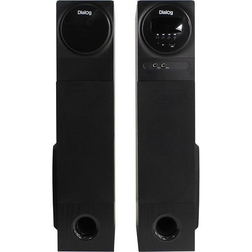 Dialog Progressive AP-2300 BLACK - акустические колонки 2.0, 2*40W RMS, Bluetooth, FM+USB+SD reader фото 1