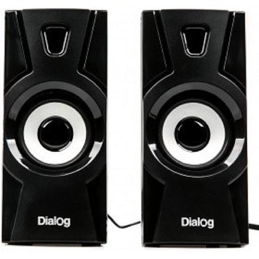 Dialog Stride AST-10UP - акустические колонки 2.0, 10W RMS, черные, питание от USB фото 1
