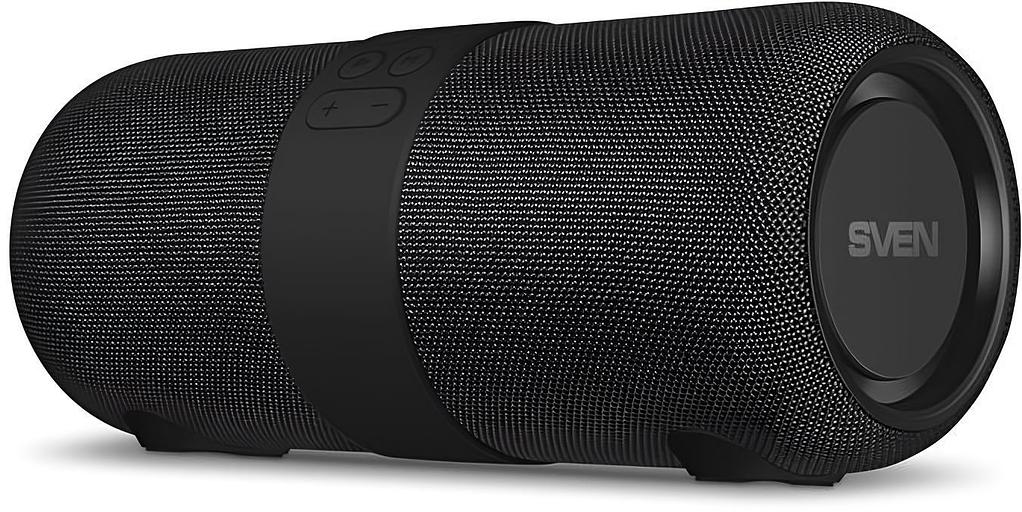 SVEN PS-340, черный (24 Вт, Waterproof (IPx6), TWS, Bluetooth, FM, USB, 3600мА*ч) фото 1