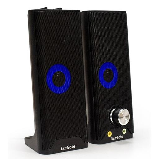 ExeGate Accord 280 (питание USB, Bluetooth, 2х3Вт (6Вт RMS), 60-20000Гц, цвет черный, RGB подсветка, с возможностью трансформации в саундбар, Color Box) фото 1