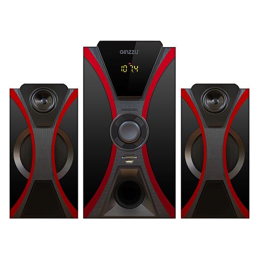 Ginzzu GM-427, Акустическая система 2.1, 60W/BT/USB/SD/FM/ДУ фото 1