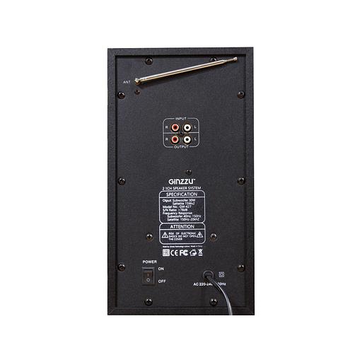 Ginzzu GM-427, Акустическая система 2.1, 60W/BT/USB/SD/FM/ДУ фото 3