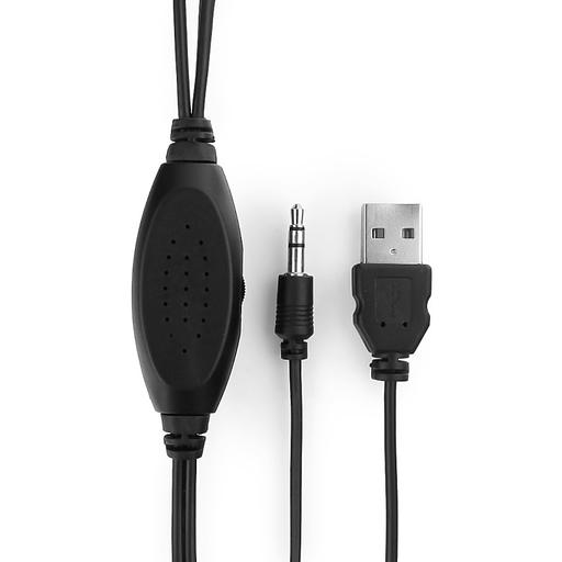 Акустич. система 2.0 Gembird SPK-204 {МДФ, черный,2х3 Вт,USB-питание} фото 4