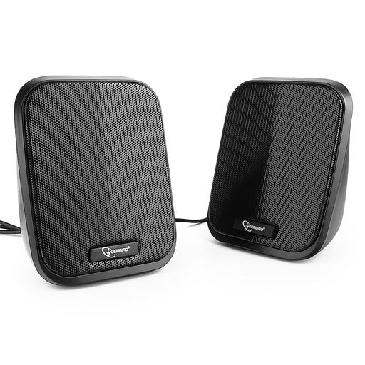 Акустич. система 2.0 Gembird SPK-100, черный, 6 Вт, рег. громкости, USB-питание фото 1