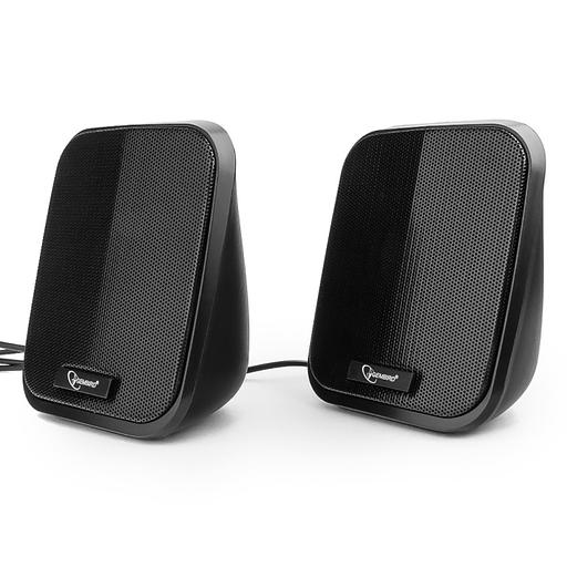 Акустич. система 2.0 Gembird SPK-100, черный, 6 Вт, рег. громкости, USB-питание фото 2