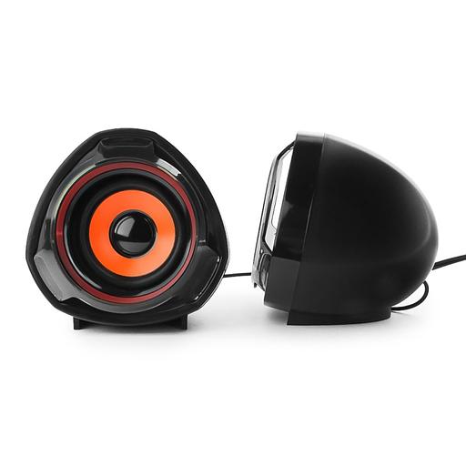 Акустич. система 2.0 Gembird SPK-105, черный, 5 Вт, рег. громкости, USB-питание фото 2