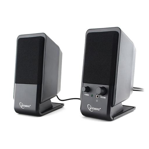 Gembird SPK-510, черный, 6 Вт, рег. громкости, разъём для наушников,USB-питание фото 2