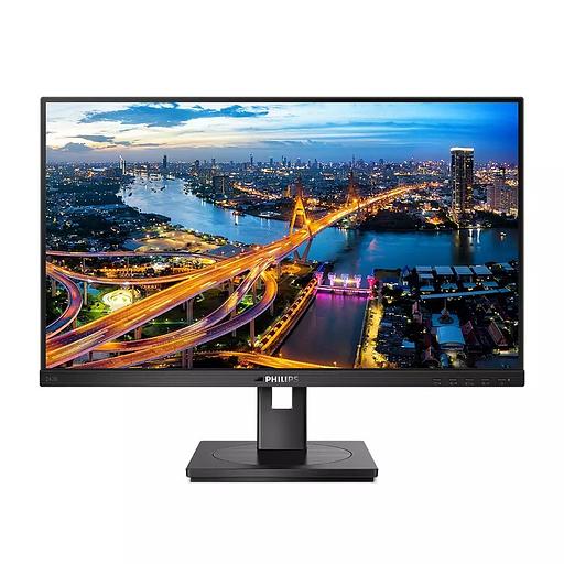 LCD PHILIPS 23.8" 242B1V черный с поворотом экрана {IPS 1920x1080 75Hz 4ms 178/178 350cd DVI HDMI1.4 DisplayPort1.2 4xUSB3.2 MM PrivacyMode} фото 1