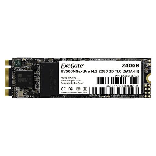 ExeGate SSD M.2 240GB Next Pro Series EX280465RUS фото 1