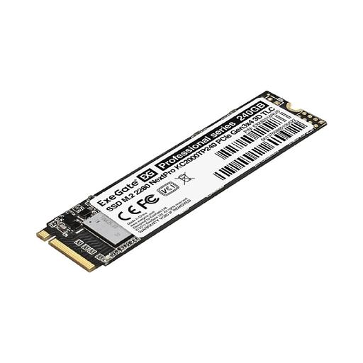 ExeGate SSD M.2 240GB ExeGate NextPro KC2000TP240 (PCIe Gen3x4, NVMe, 22x80mm, 3D TLC) [EX282318RUS] фото 1