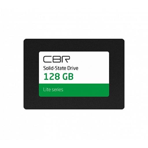 CBR SSD-128GB-2.5-LT22, Внутренний SSD-накопитель, серия "Lite", 128 GB, 2.5", SATA III 6 Gbit/s, SM2259XT, 3D TLC NAND, R/W speed up to 550/520 MB/s, TBW (TB) 64 фото 1