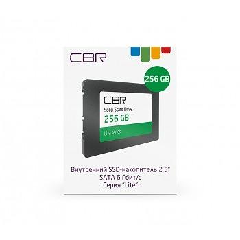 CBR SSD-256GB-2.5-LT22, Внутренний SSD-накопитель, серия "Lite", 256 GB, 2.5", SATA III 6 Gbit/s, SM2259XT, 3D TLC NAND, R/W speed up to 550/520 MB/s, TBW (TB) 128 фото 3