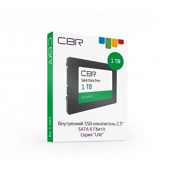 CBR SSD-001TB-2.5-LT22, Внутренний SSD-накопитель, серия "Lite", 1024 GB, 2.5", SATA III 6 Gbit/s, SM2259XT, 3D TLC NAND, R/W speed up to 550/520 MB/s, TBW (TB) 500 фото 3