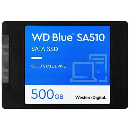 WD SSD Blue SA510, 500GB, 2.5" 7mm, SATA3, WDS500G3B0A фото 1