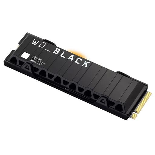Твердотельный накопитель/ WD SSD Black SN850X, 2.0TB, M.2(22x80mm), NVMe, PCIe 4.0 x4, 3D TLC, R/W 7300/6600MB/s, IOPs 1 200 000/1 100 000, TBW 1200, DWPD 0.3, with Heat Spreader (12 мес.) фото 1