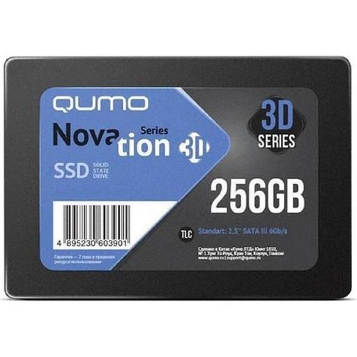 QUMO SSD 256GB Novation TLC Q3DT-256GSCY {SATA3.0} фото 1