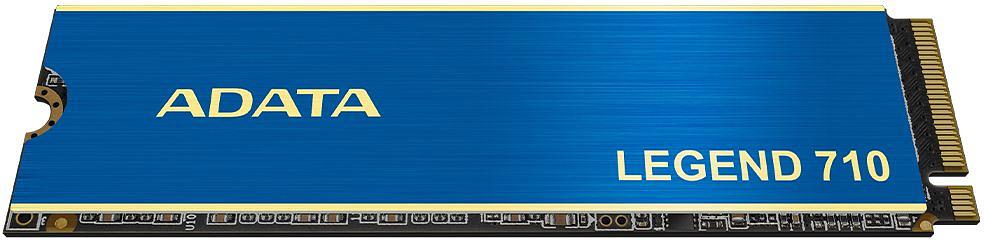 M.2 2280 256GB ADATA LEGEND 710 Client SSD [ALEG-710-256GCS] PCIe Gen3x4 with NVMe, 2400/1000, IOPS 90/150K, MTBF 1.5M, 3D NAND, 130TBW, 0,23DWPD, Heat Sink, фото 6