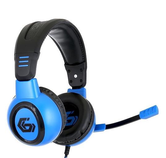 Gembird MHS-G50, код "Survarium", черн/син, рег. громкости, откл. мик, кабель 2.5м фото 3