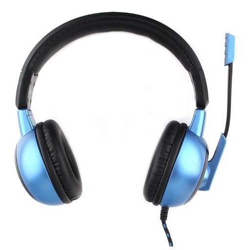 Гарнитура Gembird MHS-G55, код Survarium, черн/син, рег громкости, откл микр, каб 2.5м фото 2