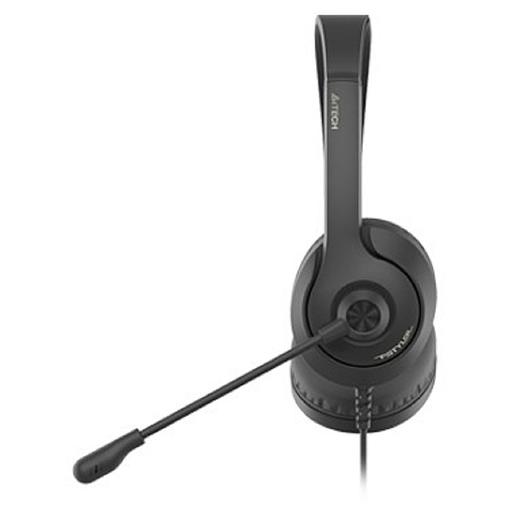 A4Tech Fstyler FH100 черный 2м накладные (FH100 (STONE BLACK)) фото 2