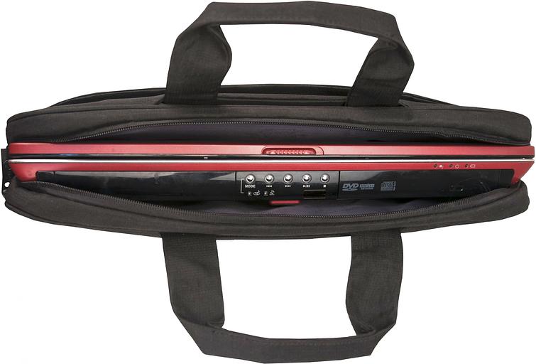 Сумка Continent CC-018 BK {нейлон, до 17.3", черный} фото 3