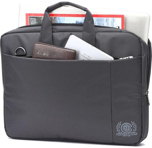 Сумка Continent CC-215 GR (полиэстр, серый 15,6'') фото 8