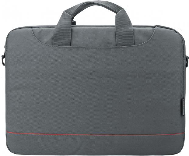 Сумка PORTCASE KCB-141GY (нейлон, серая до 15,6") фото 3