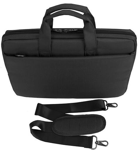 Сумка для ноутбука Continent CC-215 BK до 15.6" (Черный, полиэстр) фото 4