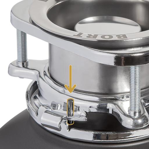 Bort Измельчитель пищевых отходов TITAN Extra {Мощность 560 Вт; Объем камеры 1450 мл; Материал камеры Нержавеющая сталь; Мощность л.с. 0,75} [93411812] фото 4