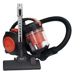 MYSTERY MVC-1124 Пылесос, циклонный фильтр, 2000 Вт, черный/оранжевый фото 1