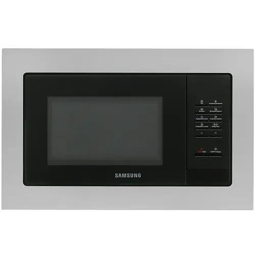 Samsung MS23A7013AT/BW Микроволновая печь встраиваемая, 23л, 800Вт,серебристый фото 1