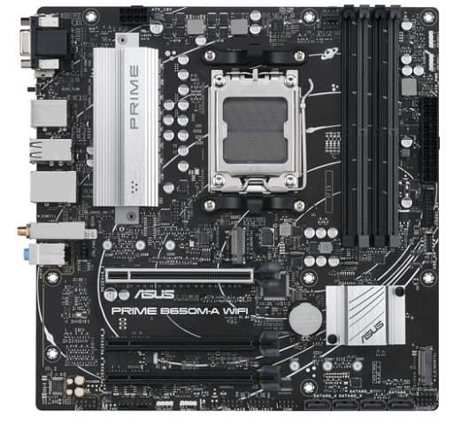 Материнская плата AMD B650 SAM5 MATX PRIME B650M-A WIFI II ASUS фото 1
