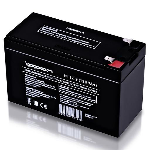 Ippon Батарея IPL12-9 12V/9AH {1361421} фото 1