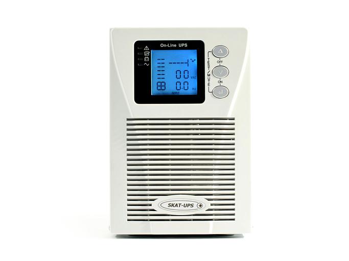 ИБП Бастион SKAT-UPS 1000 (24V) 220В 50/60Гц 800Вт 2 АКБ внешние On-Line синусоида (491) фото 2