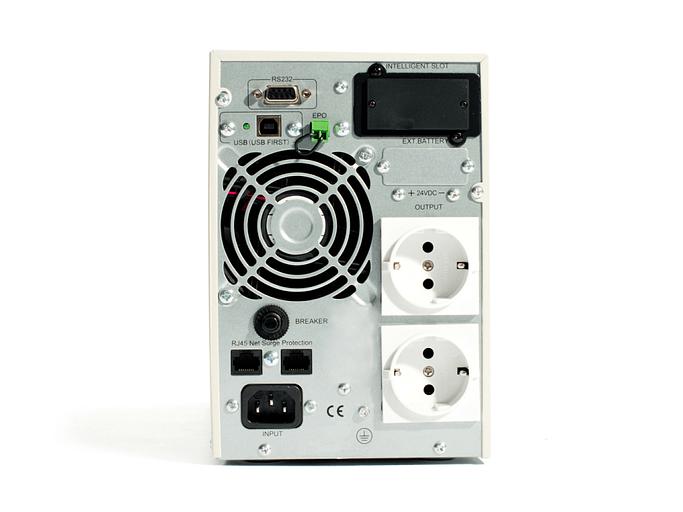 ИБП Бастион SKAT-UPS 1000 (24V) 220В 50/60Гц 800Вт 2 АКБ внешние On-Line синусоида (491) фото 3