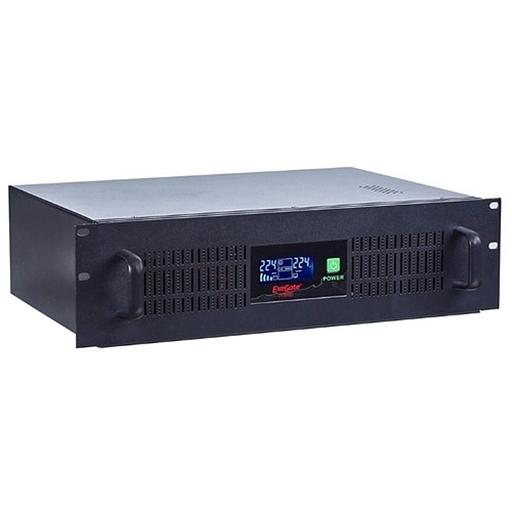 Exegate EP270874RUS ИБП Exegate Power RM Smart UNL-1500 LCD <1500VA, Black, 2U, 3 евророзетки, USB> фото 1