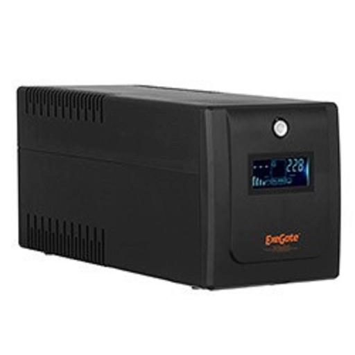 Exegate EP285579RUS ИБП ExeGate SpecialPro Smart LLB-600.LCD.AVR.C13.RJ.USB <600VA/360W, LCD, AVR, 4*IEC-C13, RJ45/11, USB, Black> фото 1