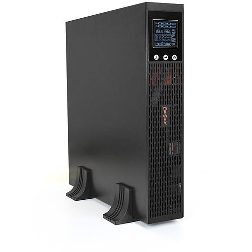 Exegate EP285645RUS ИБП Pure Sine Wave ExeGate SinePower UHB-3000.LCD.AVR.C13.RJ.USB.2U <3000VA/2400W, LCD, AVR, 8*IEC-C13, RJ45/11, USB, Rackmount 2U/Tower, Black> фото 1