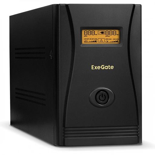 Exegate EP285485RUS ИБП ExeGate SpecialPro Smart LLB-1000.LCD.AVR.C13.RJ <1000VA/650W, LCD, AVR, 6*IEC-C13, RJ45/11, Black> фото 2