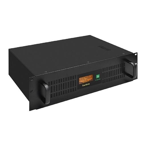 Exegate EX293056RUS ИБП ExeGate ServerRM UNL-1500.LCD.AVR.2SH.4C13.RJ.USB.3U <1500VA/900W, LCD, AVR, 2*Schuko+4*C13, RJ45/11, USB, 3U, установка в стойку, Black> фото 1